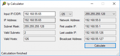 Screenshot of the application cStatus - #6