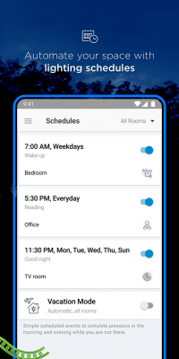 Screenshot of the application WiZ (legacy) - #6