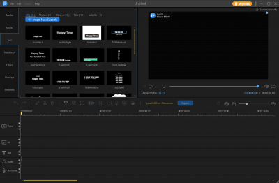 Screenshot of the application EaseUS Video Editor - #3