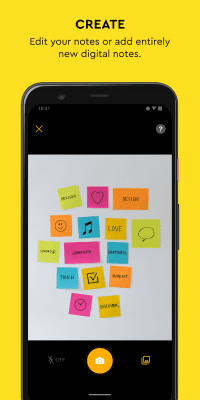 Screenshot of the application Post-it - #3