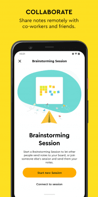 Screenshot of the application Post-it - #4