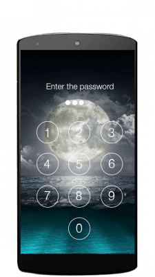 Screenshot of the application Screen lock password - #8