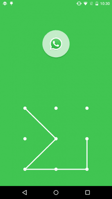 Screenshot of the application App Lock - #3
