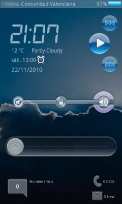 Screenshot of the application Simply Lockscreen - #2