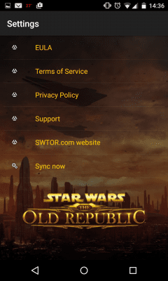 Screenshot of the application The Old Republic Security Key - #2