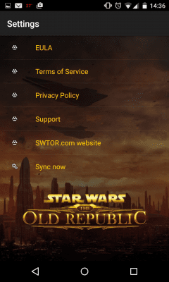 Screenshot of the application The Old Republic Security Key - #5