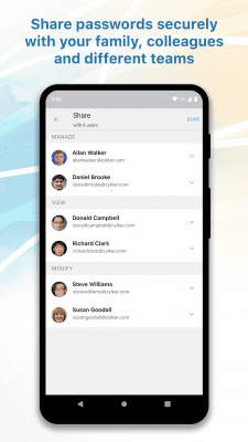 Screenshot of the application Zoho Vault - Password Manager - #4