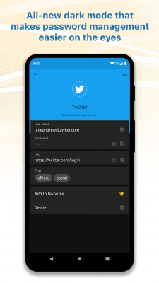 Screenshot of the application Zoho Vault - Password Manager - #5
