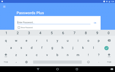 Screenshot of the application Passwords Plus Password Mgr - #8