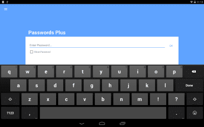Screenshot of the application Passwords Plus Password Mgr - #13