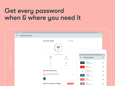Screenshot of the application Dashlane Password Manager - #9
