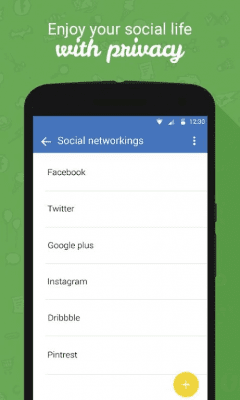 Screenshot of the application Password Manager - #3