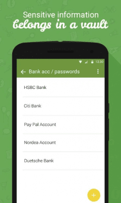 Screenshot of the application Password Manager - #4