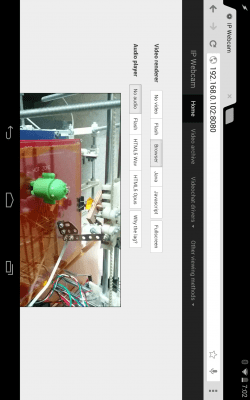 Screenshot of the application IP Webcam - #6