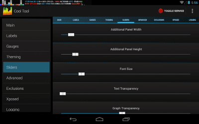 Screenshot of the application Cool Tool - system stats - #9