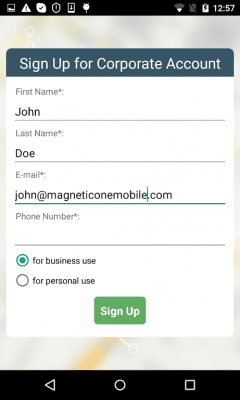 Screenshot of the application Yaware.Mobile - #3