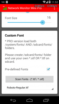 Screenshot of the application Network monitoring - #7