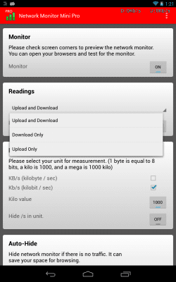 Screenshot of the application Network monitoring - #9