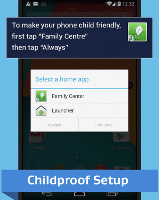 Screenshot of the application Family Center (safe for kids) - #4