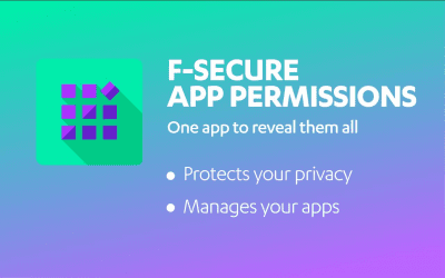 Screenshot of the application F-Secure App Permissions - #1