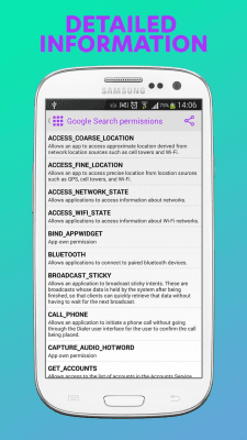 Screenshot of the application F-Secure App Permissions - #5