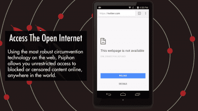 Screenshot of the application Psiphon Pro - The Internet Freedom VPN - #2