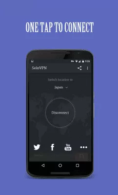 Screenshot of the application Solo VPN - #4