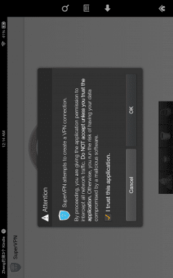 Screenshot of the application SuperVPN Free VPN Client - #5