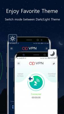 Screenshot of the application OD VPN - #2