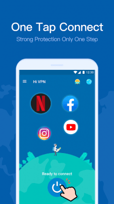 Screenshot of the application Hi VPN - #4