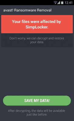 Screenshot of the application Avast Ransomware Removal - #4