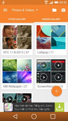 Screenshot of the application Gallery Plus: Photo Vault - #1