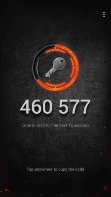 Screenshot of the application Wargaming Auth - #4