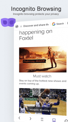Screenshot of the application UC Mini - #4