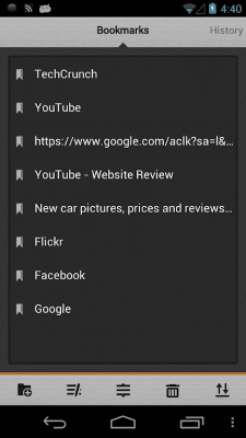 Screenshot of the application Boat Browser - #8