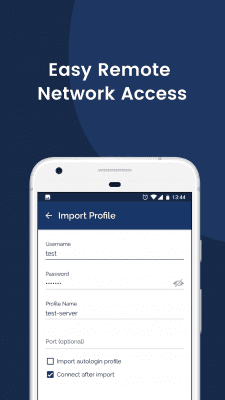 Screenshot of the application OpenVPN Connect - #3