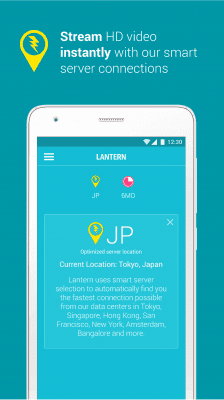 Screenshot of the application Lantern - #4