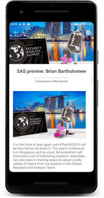 Screenshot of the application VirusTotal Mobile - #7