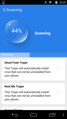Screenshot of the application Stubborn Trojan Killer - #2