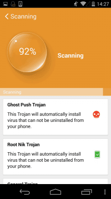 Screenshot of the application Stubborn Trojan Killer - #3