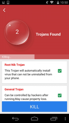 Screenshot of the application Stubborn Trojan Killer - #5