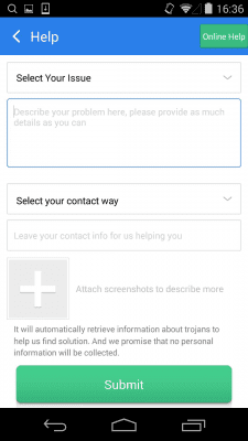 Screenshot of the application Stubborn Trojan Killer - #8
