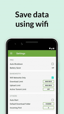Screenshot of the application uTorrent - Torrent Downloader - #3