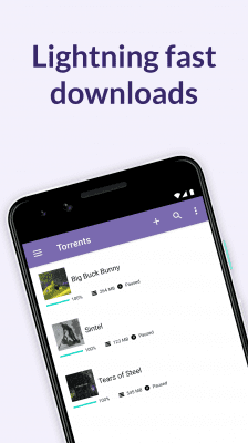 Screenshot of the application BitTorrent - Torrent Downloads - #1