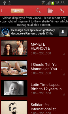 Screenshot of the application GrabTube Video fast download - #1