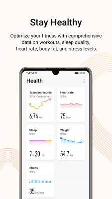 Screenshot of the application Huawei Health - #4