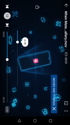 Screenshot of the application HUAWEI Video Player - #4