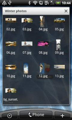 Screenshot of the application Bluetooth File Transfer - #4