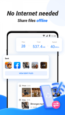 Screenshot of the application SHAREit Lite - #3