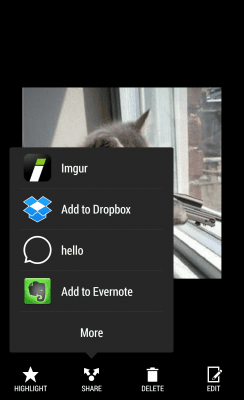 Screenshot of the application Uploader for Imgur - #1